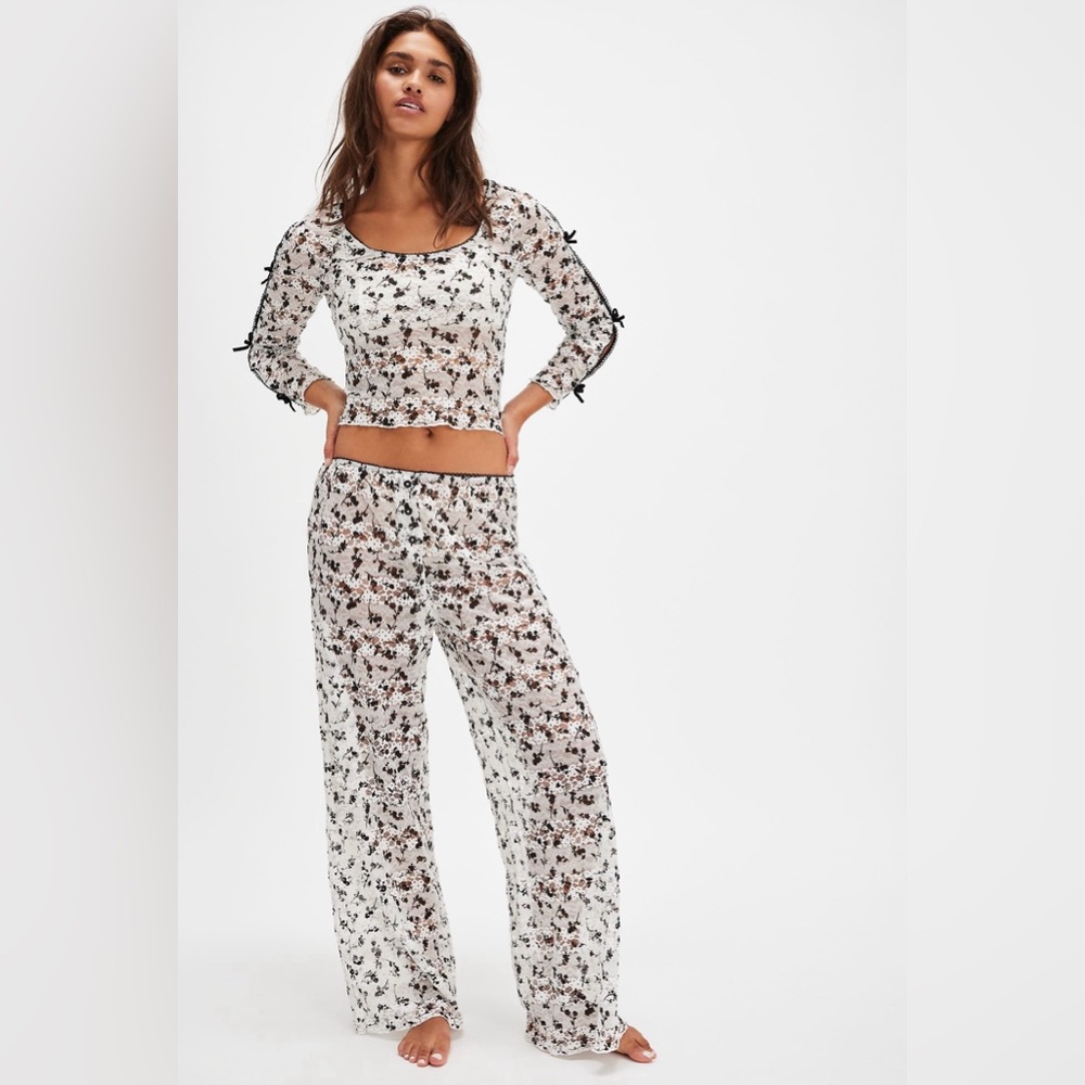 Free People Intimately Bali Winter Wonderland Set